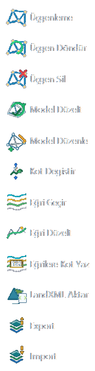 Yüzey menüsü